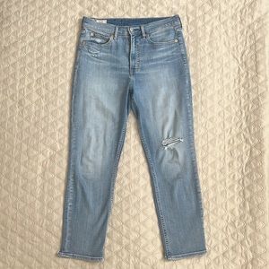 GAP Cigarette High Rise Vintage Slim Jeans size 8R